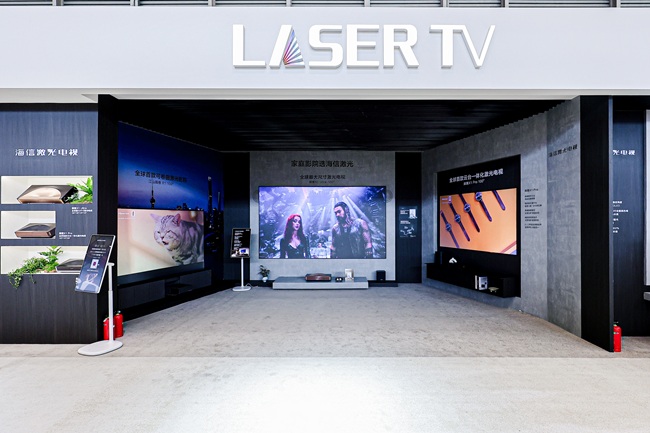 领跑全球超大屏显示，海信激光电视AWE 2026解锁家庭影院新范式