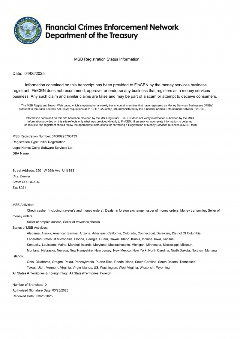 全球领先的数字资产服务平台CoinP币朋：合规为基 全球开花