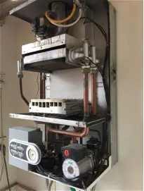 微泡清洗壁挂炉 的图像结果