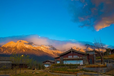 （丽江金茂璞修雪山酒店自然景观）