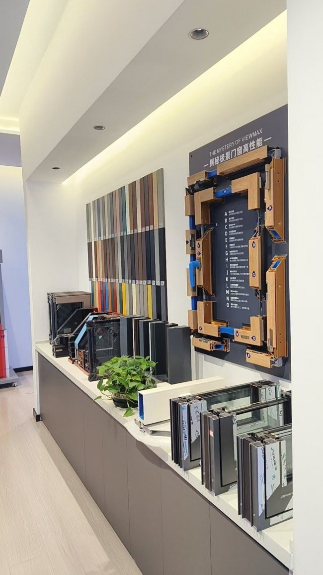 阳城门店展厅陈列