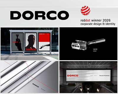 DORCO凭借焕新企业形象荣获2026年Red Dot Award