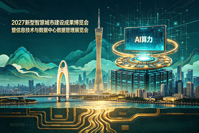 2027新型智慧城市建设成果博览会暨信息技术与数据中心数据管理展览会将在广州举办